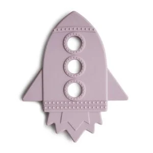 Mushie kramtukas - raketa Soft Lilac