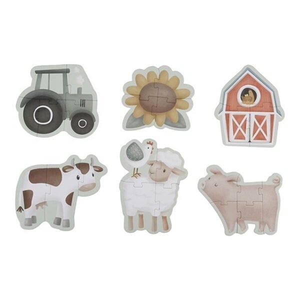 Dėlionių rinkinys "Little Farm" Little Dutch