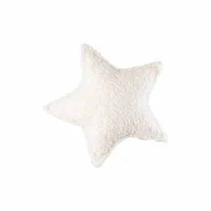 Žvaigždės formos pagalvėlė, Cream White Star Wigiwama