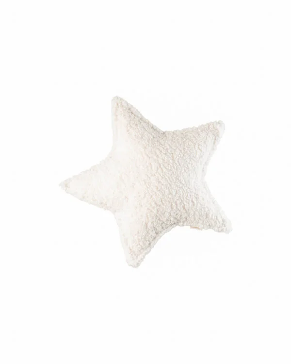 Žvaigždės formos pagalvėlė, Cream White Star Wigiwama