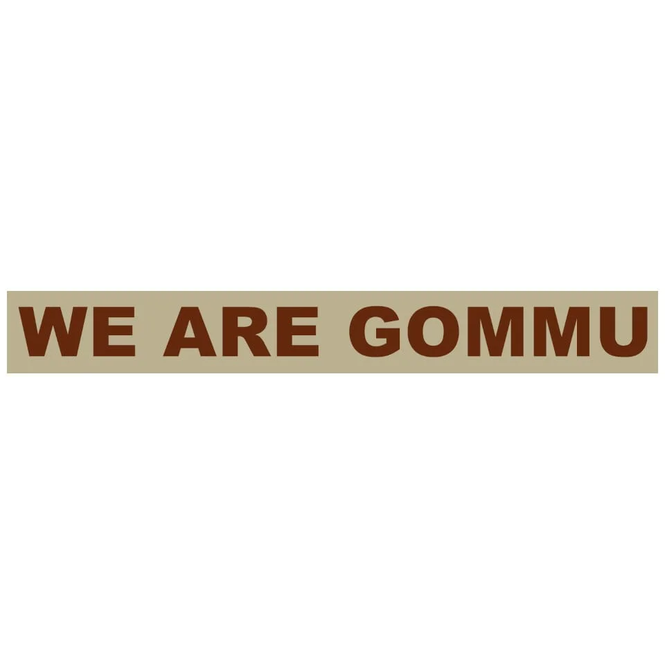 We are gommu logo