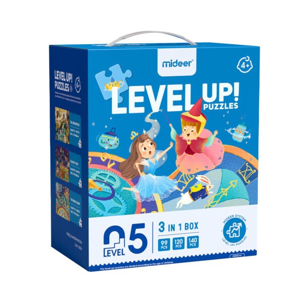 Level Up dėlionės - 5 lygis Pasakų pasaulis